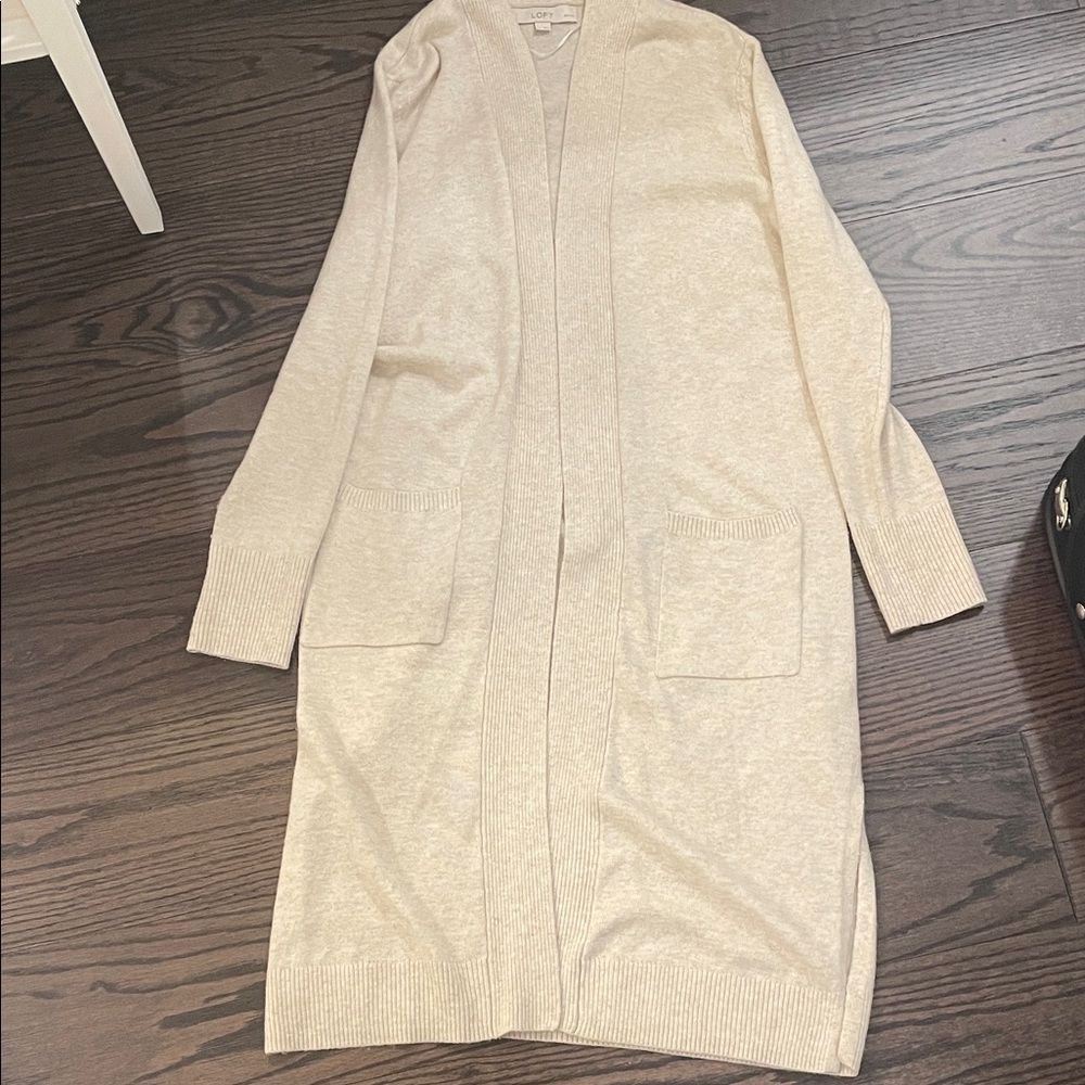 Loft long cardigan